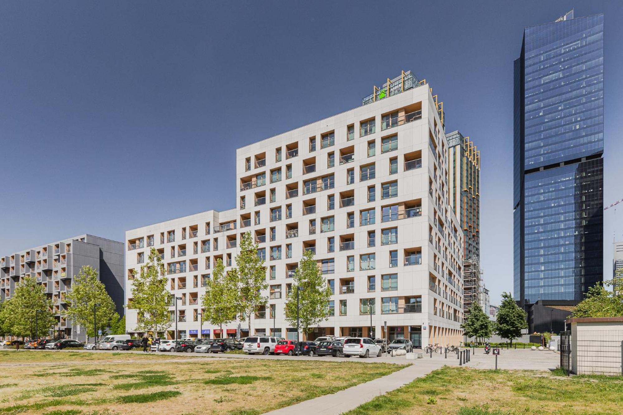 Superapart Kolejowa 49A Warschau Buitenkant foto